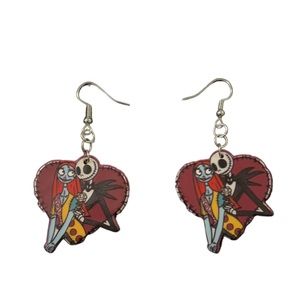 🟢Handmade Sally & Jack Earrings